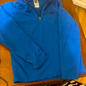 Boys size large north face fleece pullover